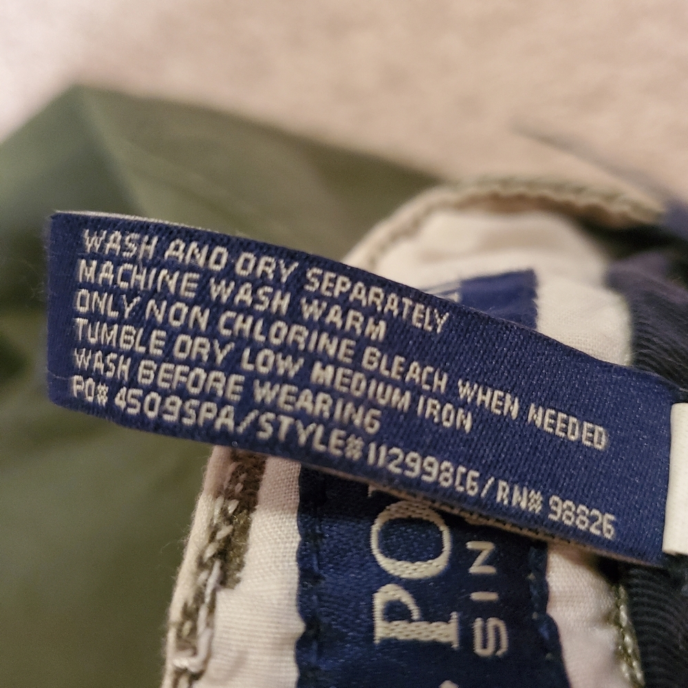 NWT U.S. Polo Assn. Green Cargo Shorts - Picture 10 of 11